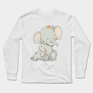 Little elephant Long Sleeve T-Shirt